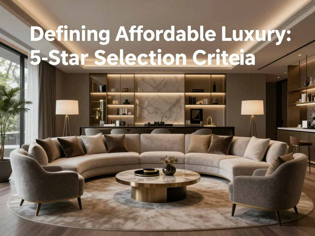 Defining Affordable Luxury: 5-Star Selection Criteria