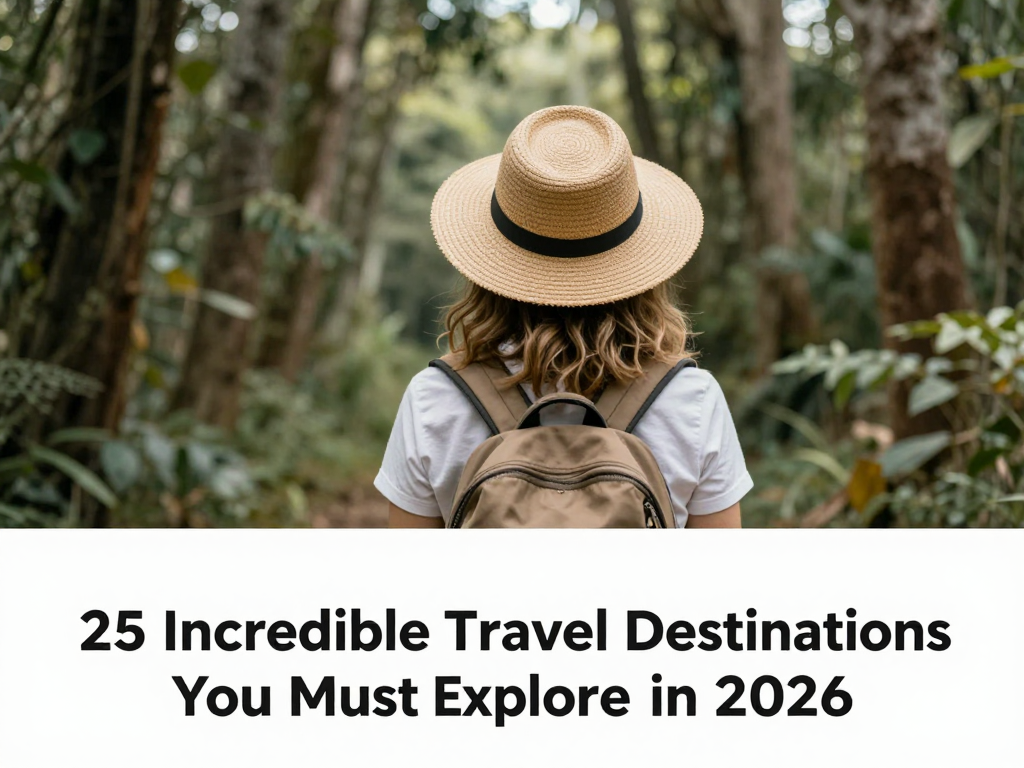 25 Incredible Travel Destinations You Must Explore in 2026