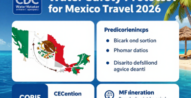 CDC Water Safety Protocol for Mexico Travel 2026