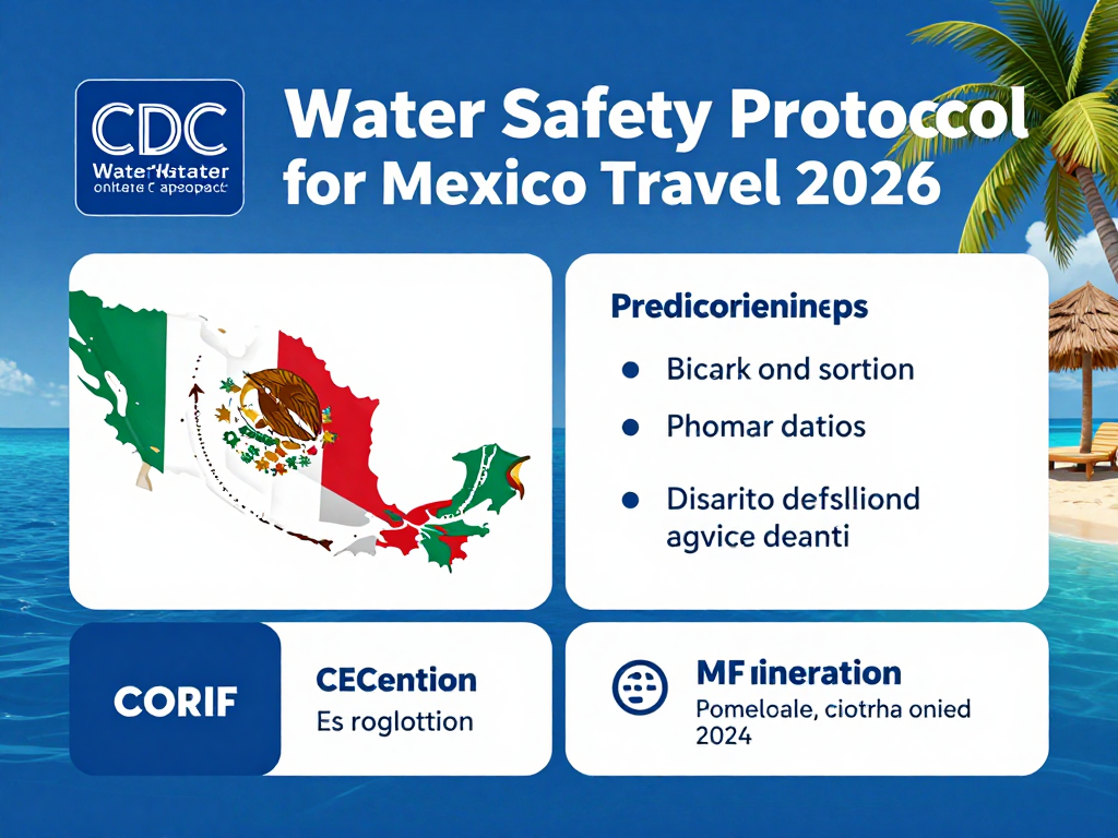 CDC Water Safety Protocol for Mexico Travel 2026