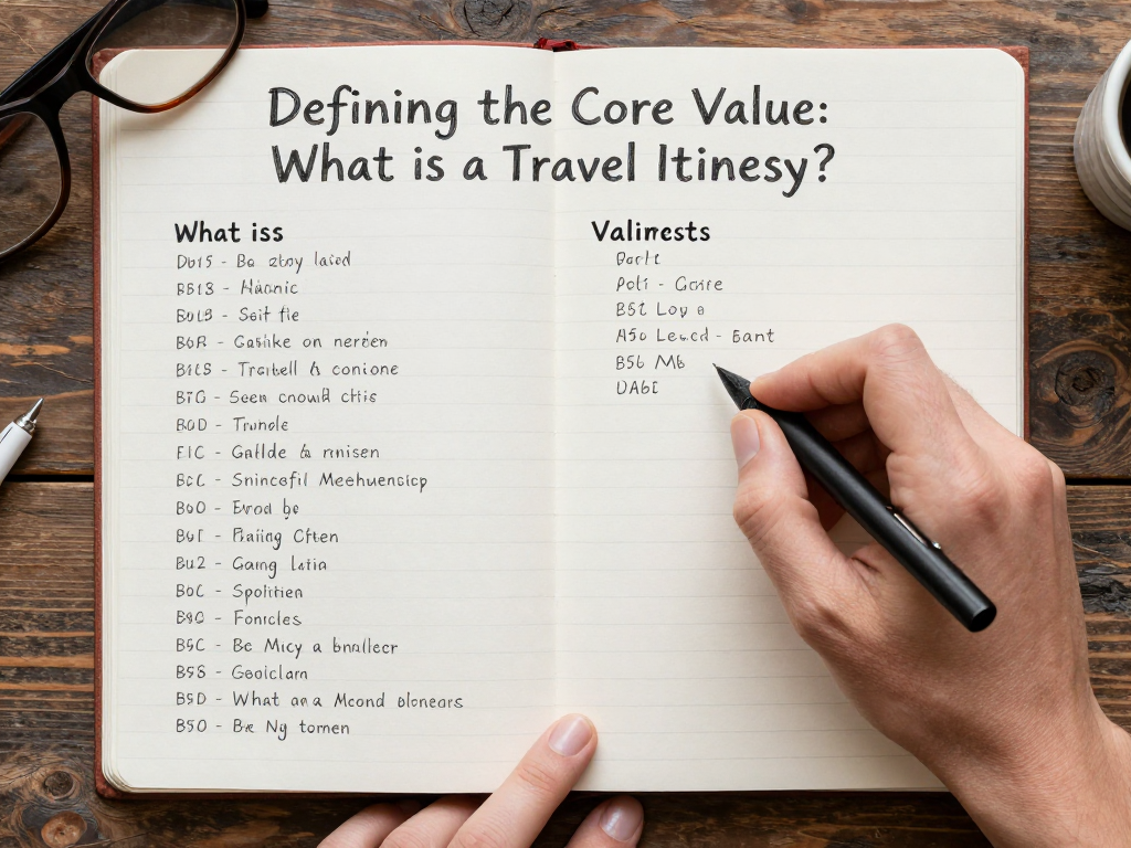 Defining the Core Value: What is a Travel Itinerary?