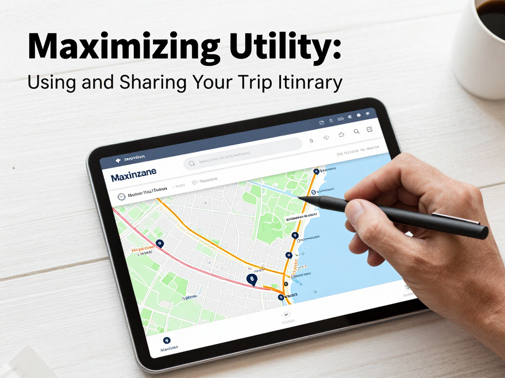 Maximizing Utility: Using and Sharing Your Trip Itinerary