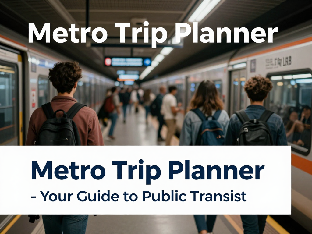 Metro Trip Planner - Your Guide to Public Transit