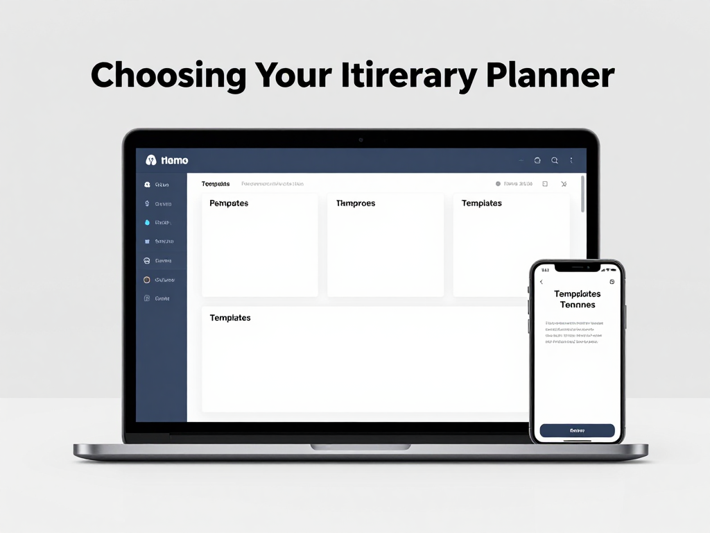 Choosing Your Itinerary Planner: Templates and Tools