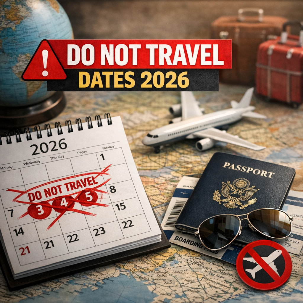 Do not travel dates