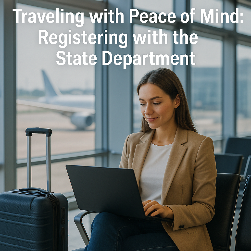 Traveling with Peace of Mind: Registering with the State Department