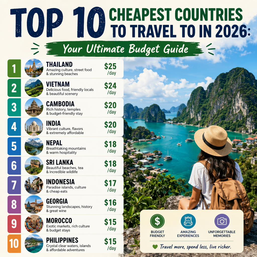Cheapest Countries