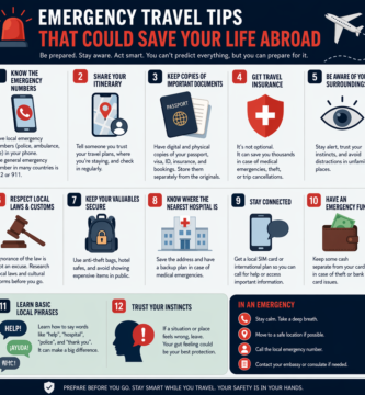 Emergency travel tips