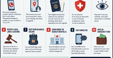 Emergency travel tips