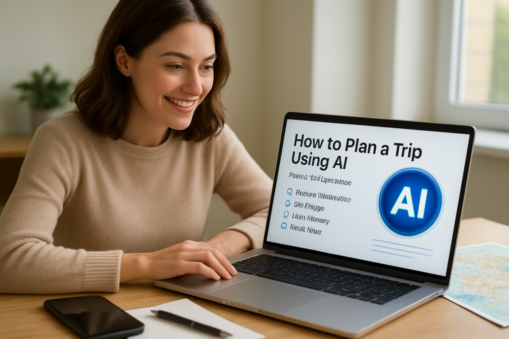 How to Plan a Trip Using AI