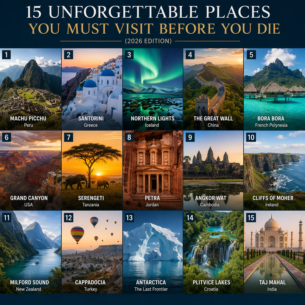 unforgettable places